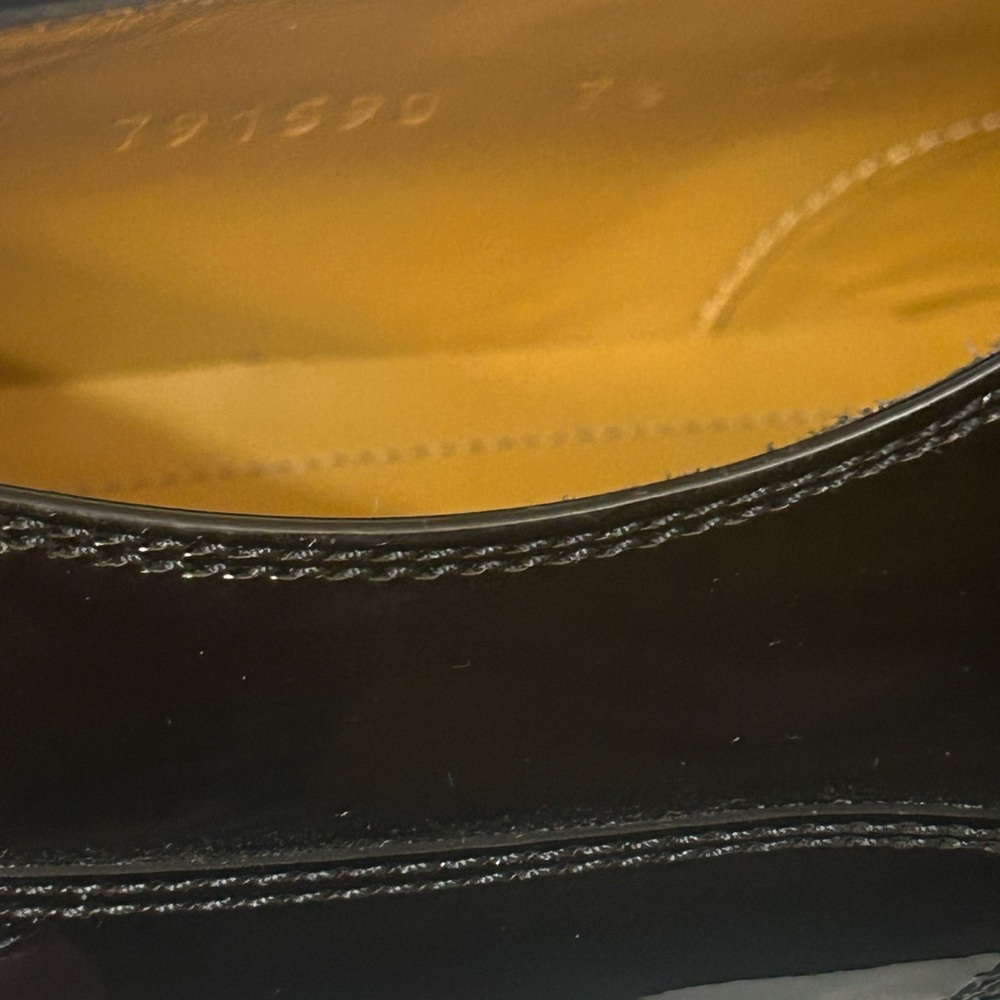 Gucci Men's Black Leather Shoes NWT - Picture 7 of 10